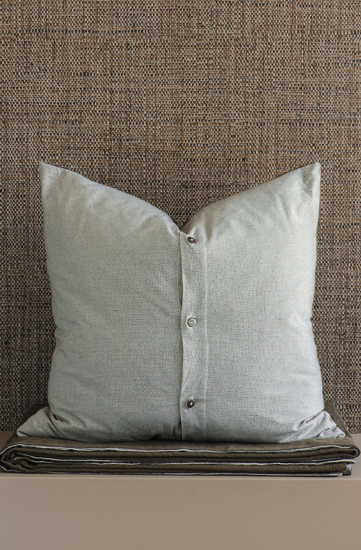Bianca Lorenne Meiya Cocoa Bedspread | Lightweight Linen Bedspread NZ image 5